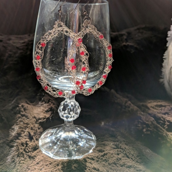 Sparkling Swarovski Crystal earrings - Picture 3 of 5